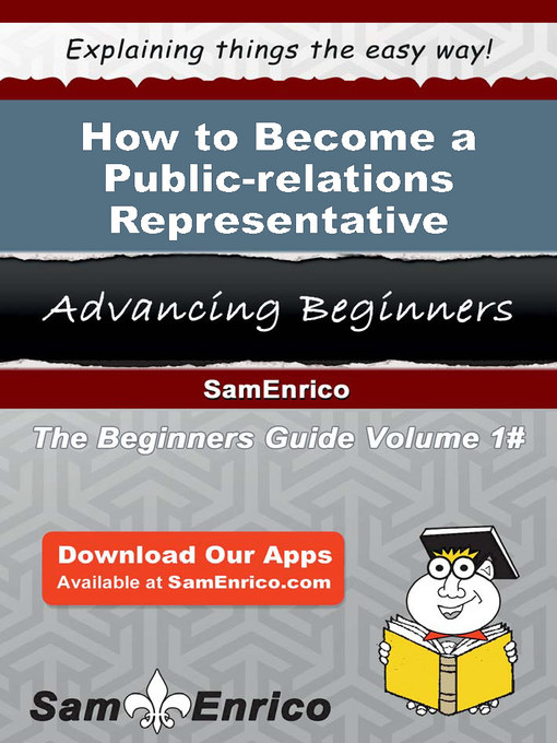 Title details for How to Become a Public-relations Representative by Marti Levine - Available